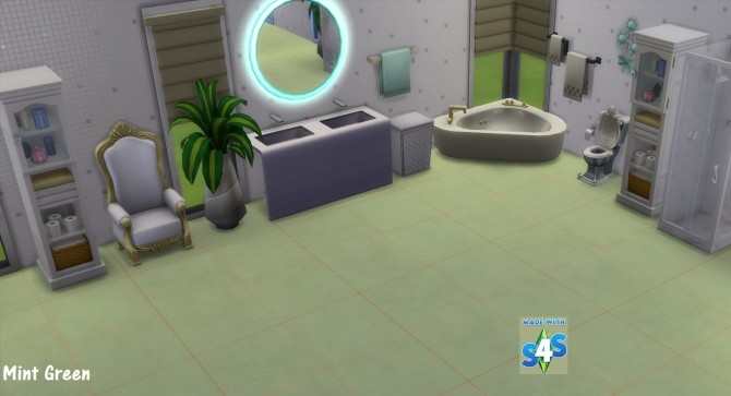 Sims 4 Celebrity Tile 14 Colours by wendy35pearly at Mod The Sims