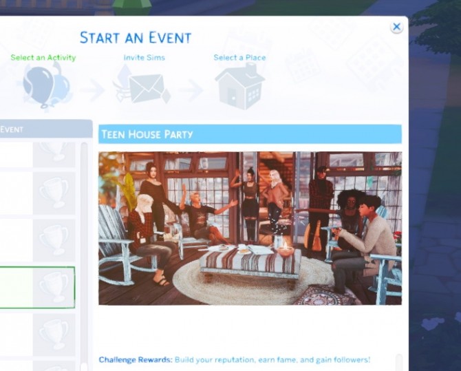 Sims 4 House Parties For Teens at KAWAIISTACIE