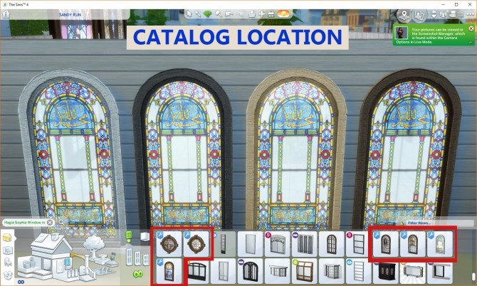 Sims 4 Stained Glass Windows Religious Theme by Simmiller at Mod The Sims