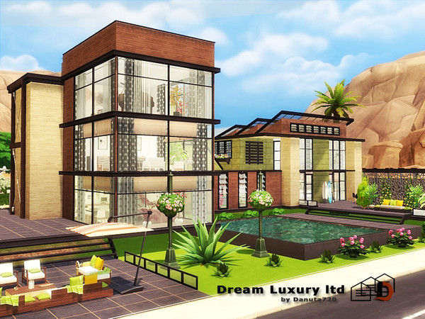 Sims 4 Dream Luxury ltd by Danuta720 at TSR