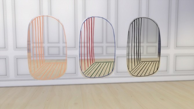 Sims 4 NEW PERSPECTIVE MIRRORS at Meinkatz Creations