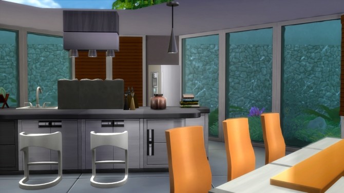 Sims 4 Down Up house by valbreizh at Mod The Sims