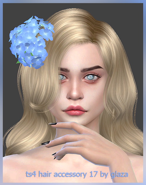 Hair Accessory 17 P At All By Glaza Sims 4 Updates