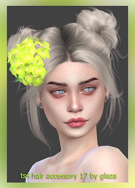 Sims 4 Hair accessory 17 (P) at All by Glaza