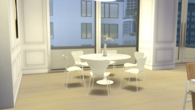 Sims 4 TULIP TABLE at Meinkatz Creations