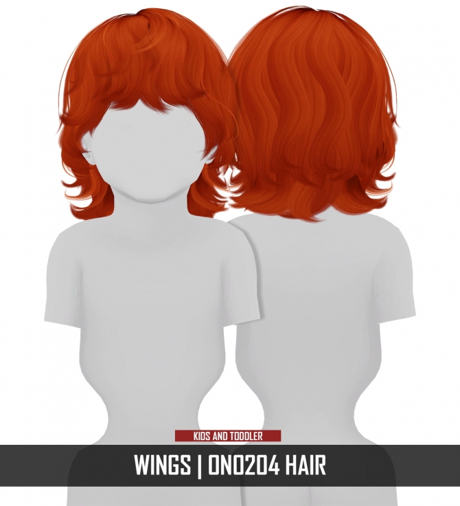 Wings On0204 Hair Kids And Toddler Version By Thiago Mitchell At