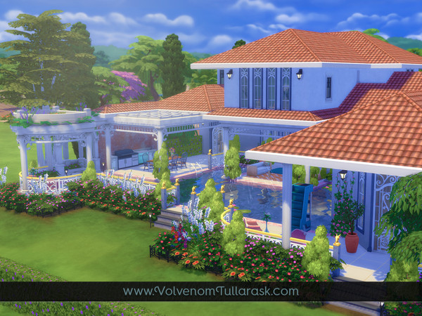 Sims 4 Villa Stagnum noCC by Volvenom at TSR