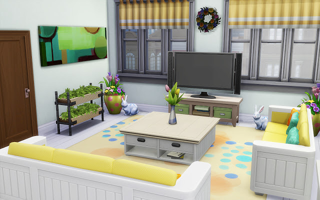 Sims 4 Spring Apartment at MSQ Sims