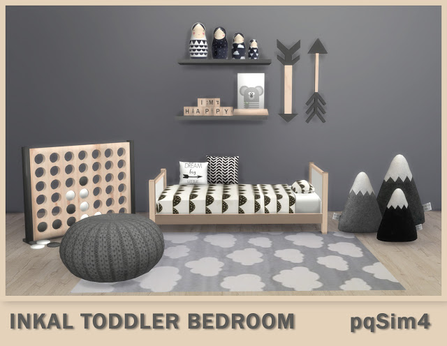 Sims 4 Inkal Toddler Bedroom at pqSims4