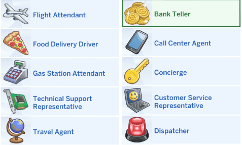 Sims 4 CUSTOMER SERVICE CAREER PACK (PART TIME) at MIDNITETECH’S SIMBLR