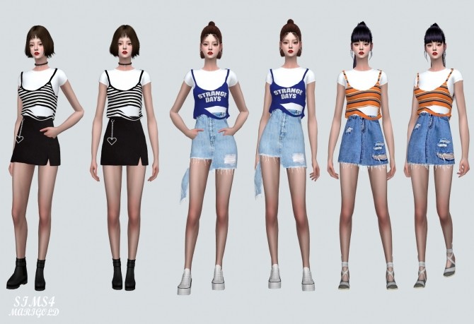 Sims 4 Cutting Sleeveless With T (P) at Marigold