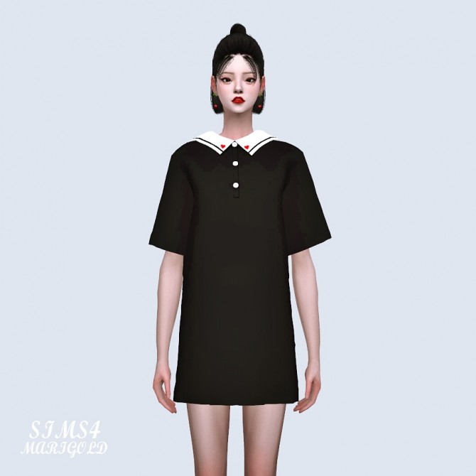 Sims 4 PK Mini Dress (P) at Marigold
