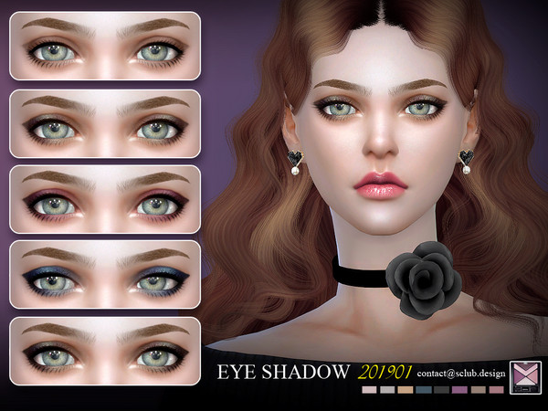 Sims 4 Eyeshadow 201901 by S Club LL at TSR