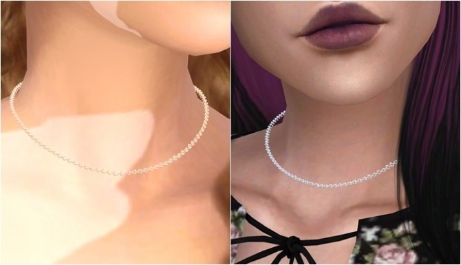 Sims 4 Chain necklace at PW’s Creations