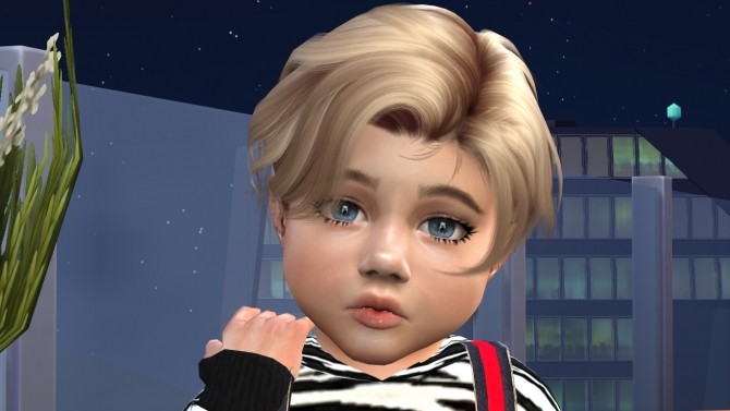 Sims 4 Little Enrique by Elena at Sims World by Denver