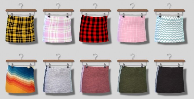 Sims 4 Short Skirts at Descargas Sims