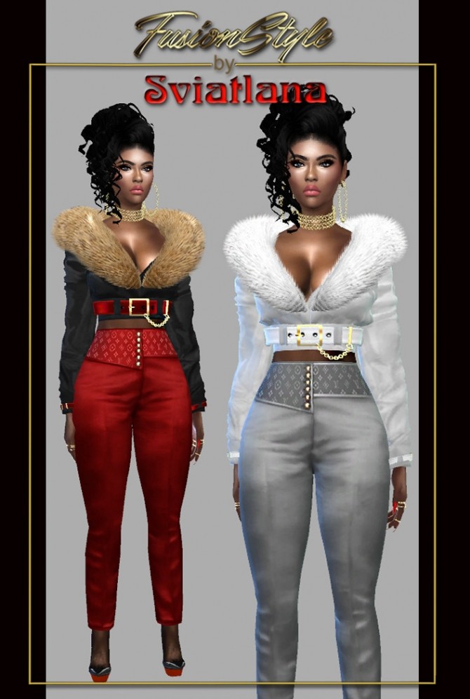 Sims 4 Silk pants at FusionStyle by Sviatlana