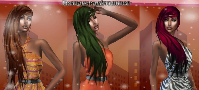 Sims 4 Vanity Hair Recolor at Teenageeaglerunner