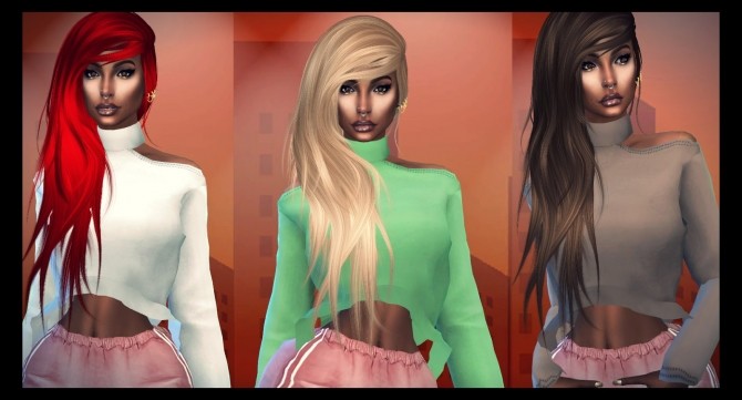 Sims 4 Vanity Hair Recolor at Teenageeaglerunner