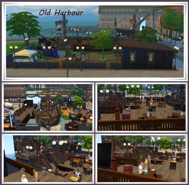 Sims 4 Old Harbour at Birksches Sims Blog