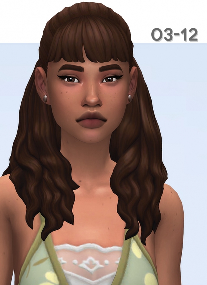 OPHELIA & TALIA HAIRS at Vikai » Sims 4 Updates