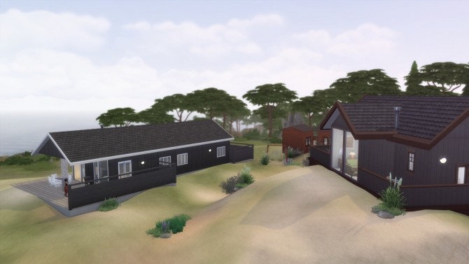Sims 4 Danish Vacation Houses at GravySims