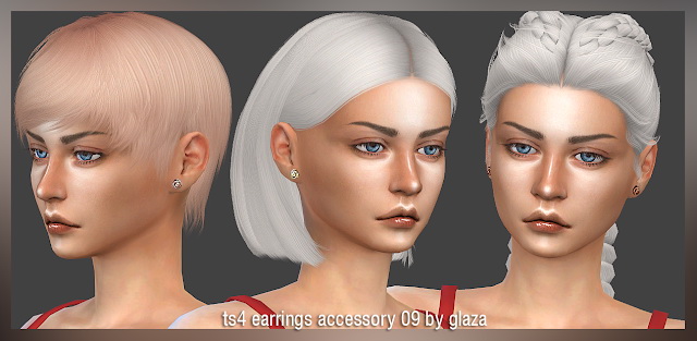 Sims 4 Earrings 09 at All by Glaza