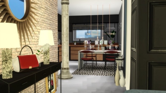 Sims 4 1313 Upper West Side Apartment at The Huntington
