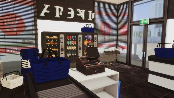 Sims 4 Minimarket WardPark Drive, 17 at Anna Frost