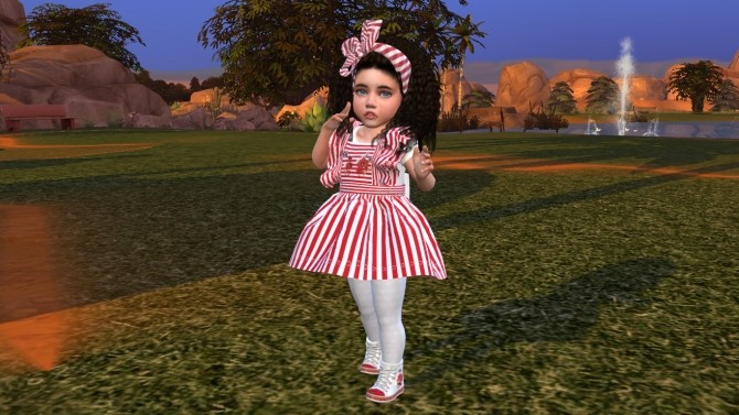 Sims 4 Little Susanna by Elena at Sims World by Denver