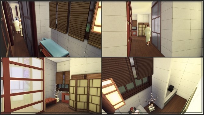 Sims 4 Japanese Inspired Spa at GravySims