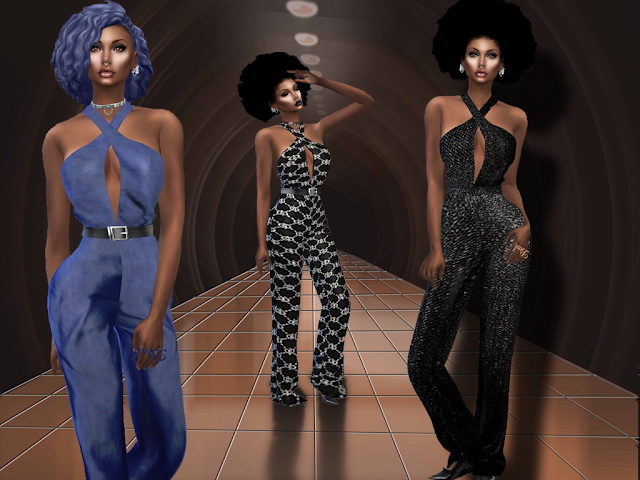 Sims 4 Never Stops Jumpsuit Recolor at Teenageeaglerunner