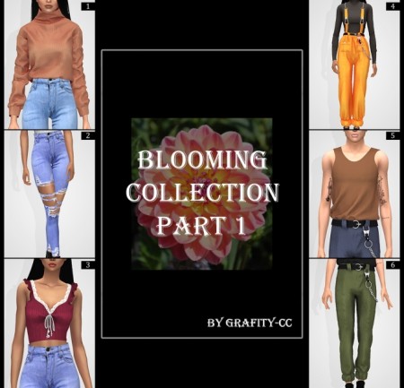 BLOOMING COLLECTION PART 1 at Grafity-cc