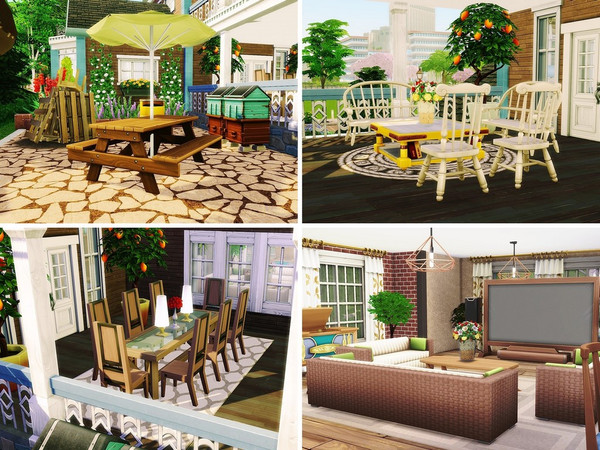 Sims 4 Family Cottage by MychQQQ at TSR