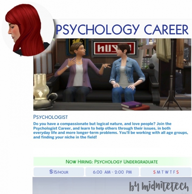 sims 4 midnitetech careers