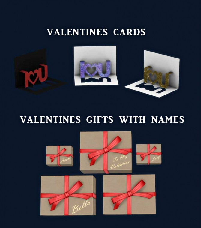 Sims 4 Gifts & Cards (P) at Leo Sims