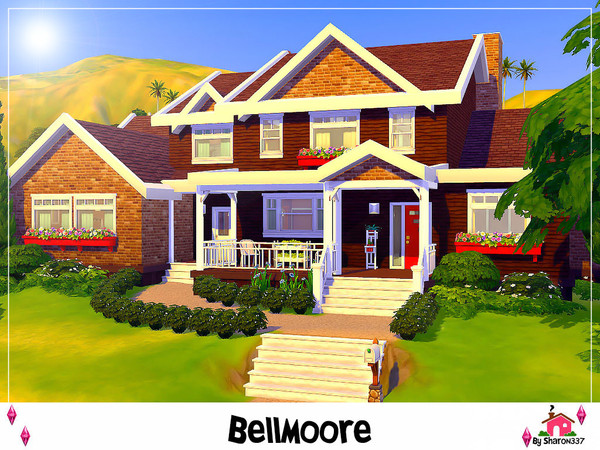 Sims 4 Bellmoore family home Nocc by sharon337 at TSR