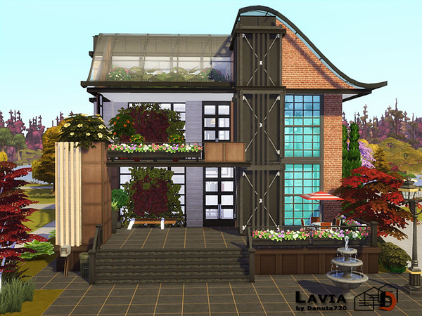Sims 4 Lavia house by Danuta720 at TSR