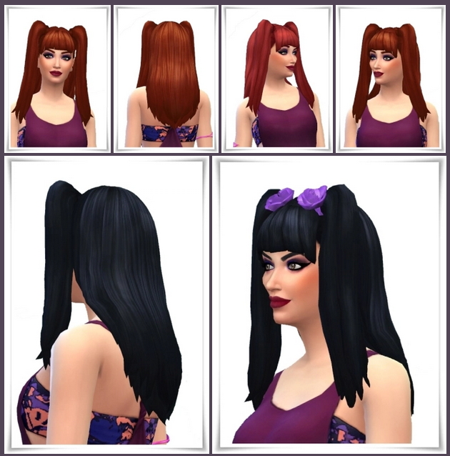 Sims 4 Nina Hair at Birksches Sims Blog
