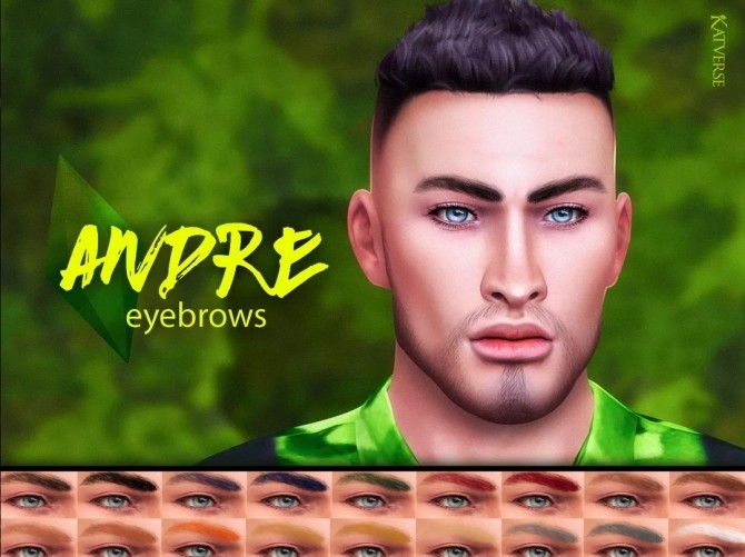 Sims 4 Andre Eyebrows at Katverse