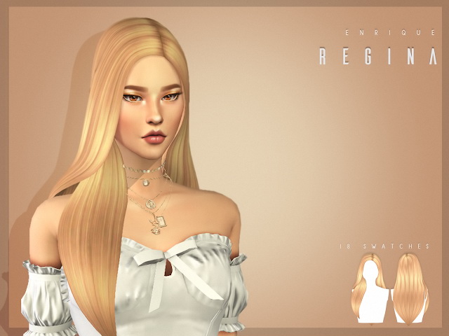 Sims 4 Regina Hairstyle at Enriques4