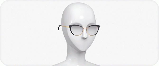 Sims 4 Kicky Cat Eye Glasses at Nords Sims