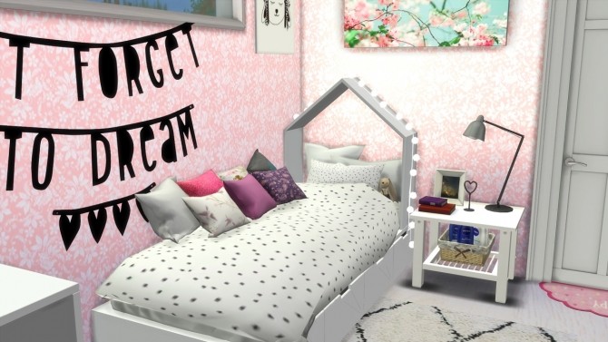Sims 4 Girls Room Beach House at MODELSIMS4