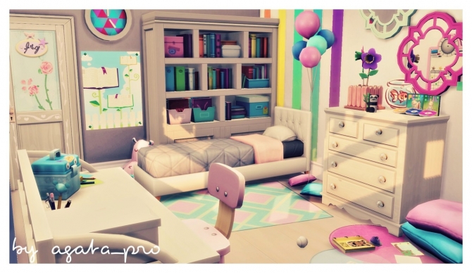 Rainbow Land kidsroom at Agathea-k » Sims 4 Updates