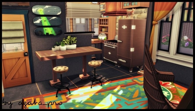 Sims 4 Cozy House Trailer at Agathea k