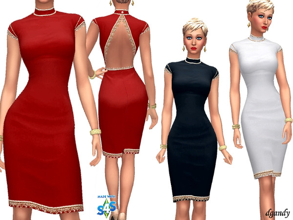 Sims 4 Dress 201902 03 by dgandy at TSR