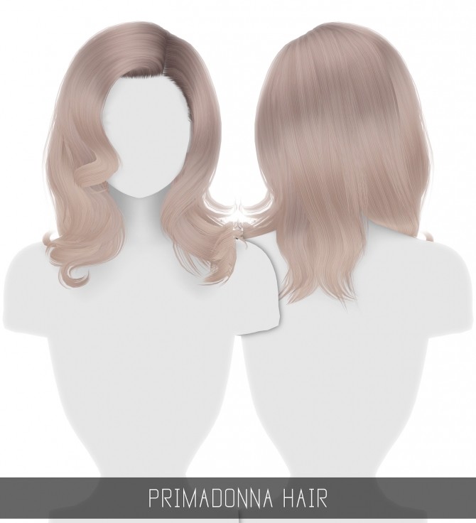Sims 4 PRIMADONNA HAIR (P) at Simpliciaty