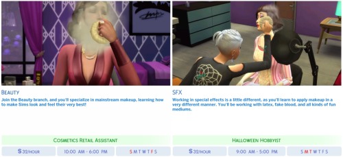 Sims 4 MAKEUP ARTIST CAREER at MIDNITETECH’S SIMBLR