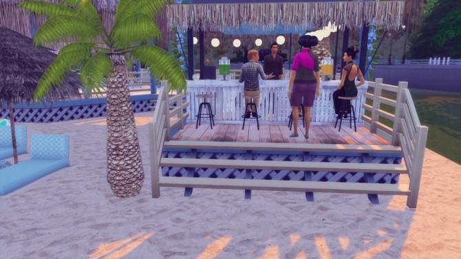 Sims 4 Bon Voyage small beach bar at Simming With Mary