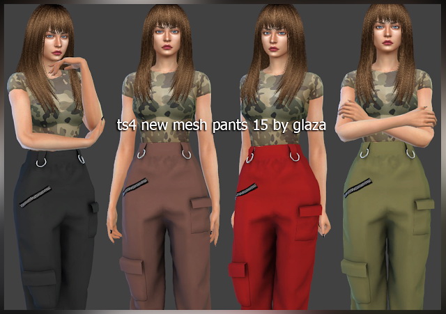 Sims 4 Pants 15 (P) at All by Glaza